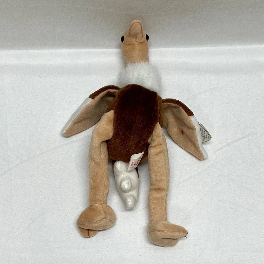 Vintage Ty Beanie Babies Stretch Ostrich Baby Bird 1997 Retired Rare See‎ Tags